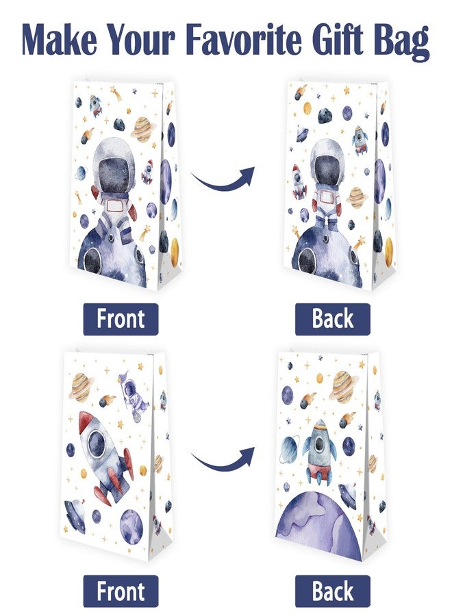 BQK 24Pcs Space Goodie Bags for Party Favors, Gift, and Birthday Decorations - Party Supplies - Image 4